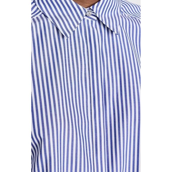 Womens Size XS Cinq A Sept Kandice Striped Button Up Shirt NWOT - Picture 3 of 9